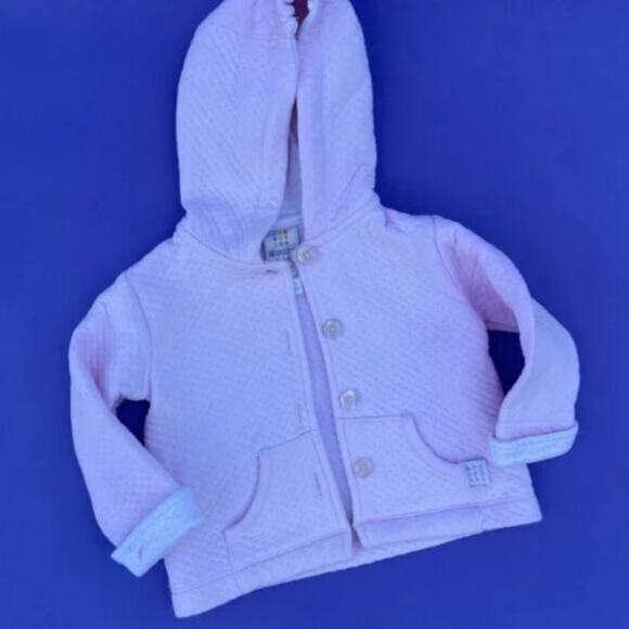 Absorba Baby Long Sleeve Front Button Hoodie & Pants Bundle Of 2 Size 6-9 Mo - Picture 2 of 5